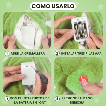 Grouch Peluche Calmante que Respira